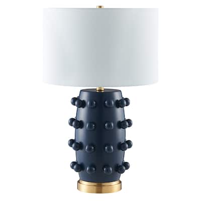 Farrington 26" Tall Ceramic Table Lamp with Fabric Shade