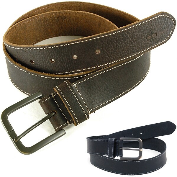 timberland belt boots black