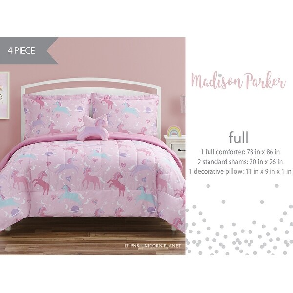 twin bedding unicorn