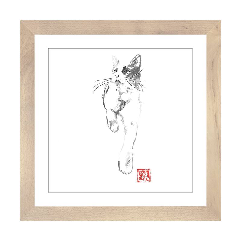 iCanvas "Sophie" by Pechane - Natural - 24x24x1