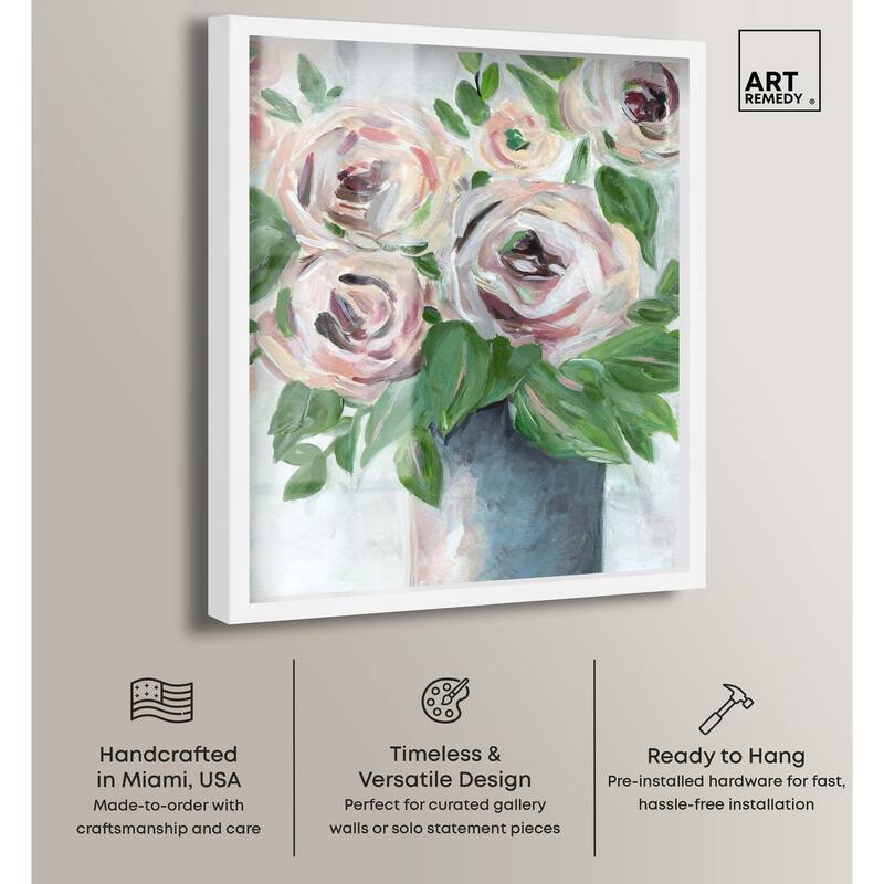 Flowers from my Garden Shadowbox by Art Remedy