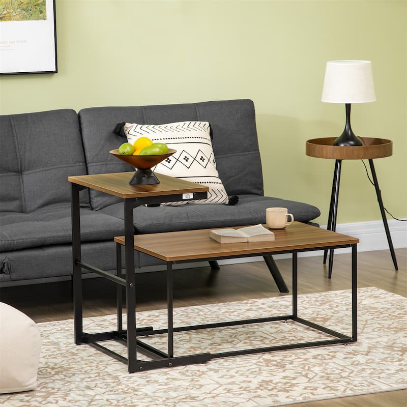 Industrial Coffee Table Set