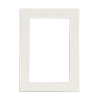 Ten Pack Of Light Grey Suede Matboards – Precise Bevel Cut For 8x8 Photos In 16x16 Frames - View #9