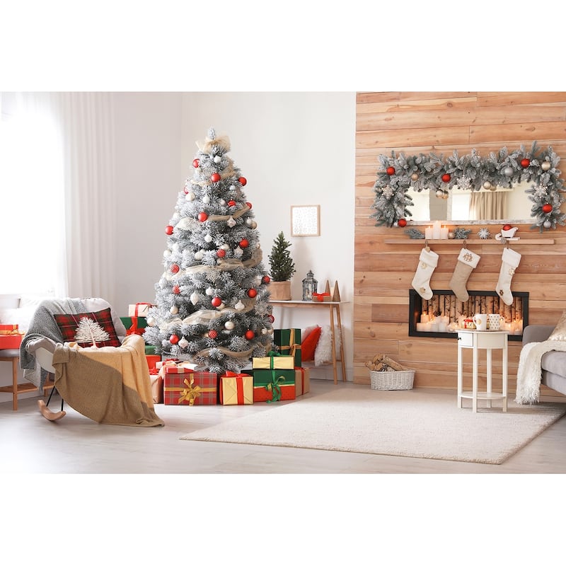 Tartan Pine Accent Pillow