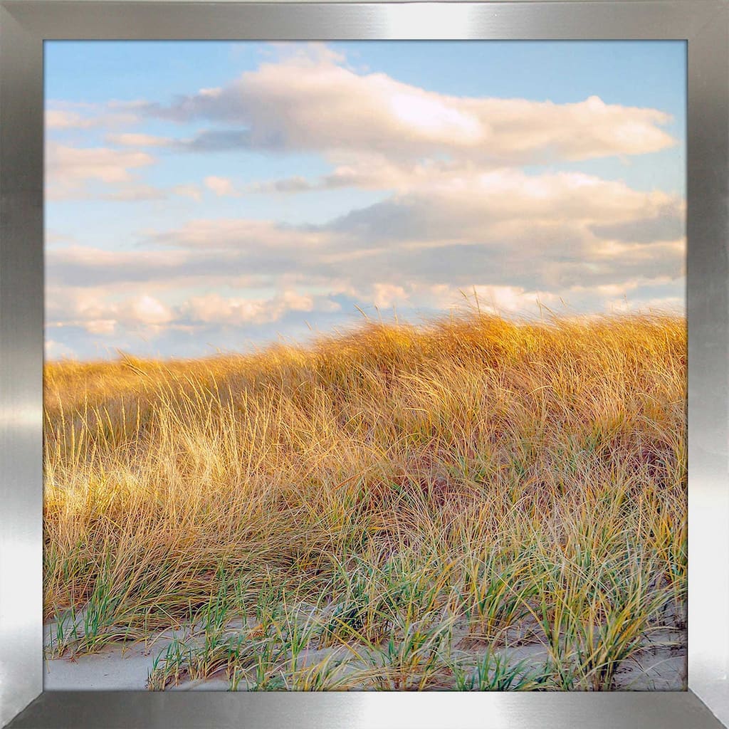 "Grassy Dunes Panorama" by Brooke T. Ryan II Print on Acrylic
