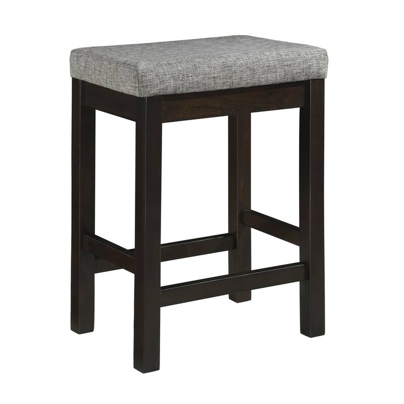 4pc Counter Height Dining Set Counter Height Table w Drawer Built-in USB Ports Power Outlets and 3 Stools Casual