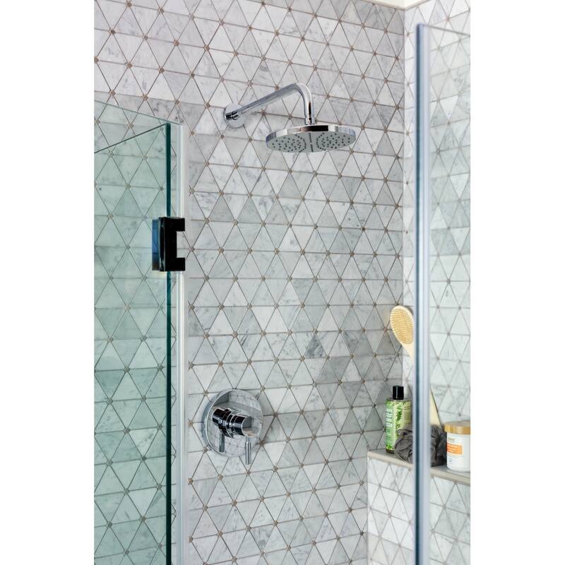 Miseno 16" Rain Shower Arm and Flange