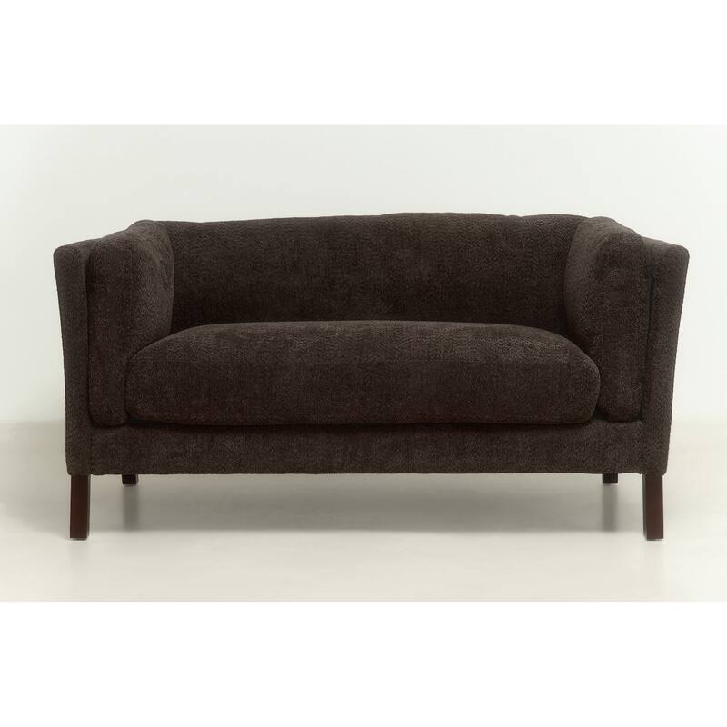 Christopher Knight Home - Chenille Upholstered Loveseat Sofa with Removable Cushion 58.3" Accent Sofa