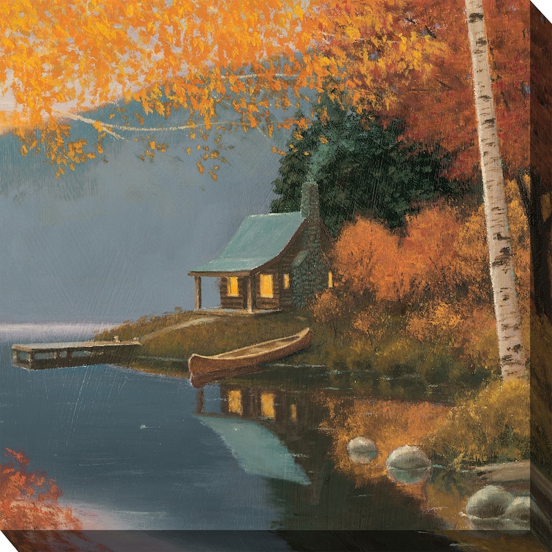 Cozy Cabin Outdoor Art