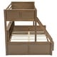 preview thumbnail 32 of 50, Bunk Bed with 6 Side Storage Cabinets and USB Ports