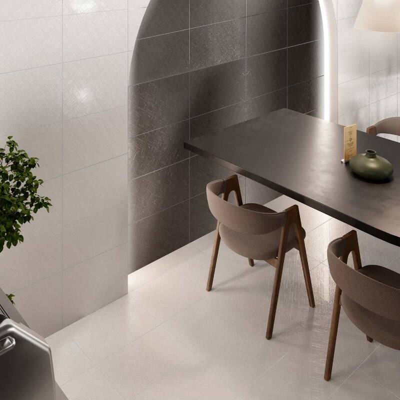 The Tile Life Note Luxe 12x24 White Porcelain Floor & Wall Tile