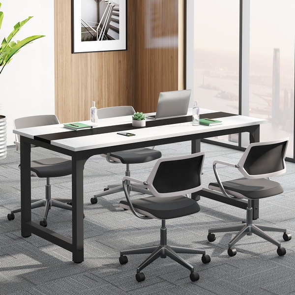 Narrow shop conference table