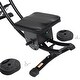 preview thumbnail 11 of 10, Deluxe Abdominal Crunch Coaster Abdominal Coaster Ab machine Fordable Fitness Equipment abs workout equipment for Home Gym