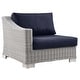 preview thumbnail 30 of 41, Conway Outdoor Patio Wicker Rattan 5-Piece Sectional Sofa Furniture Set