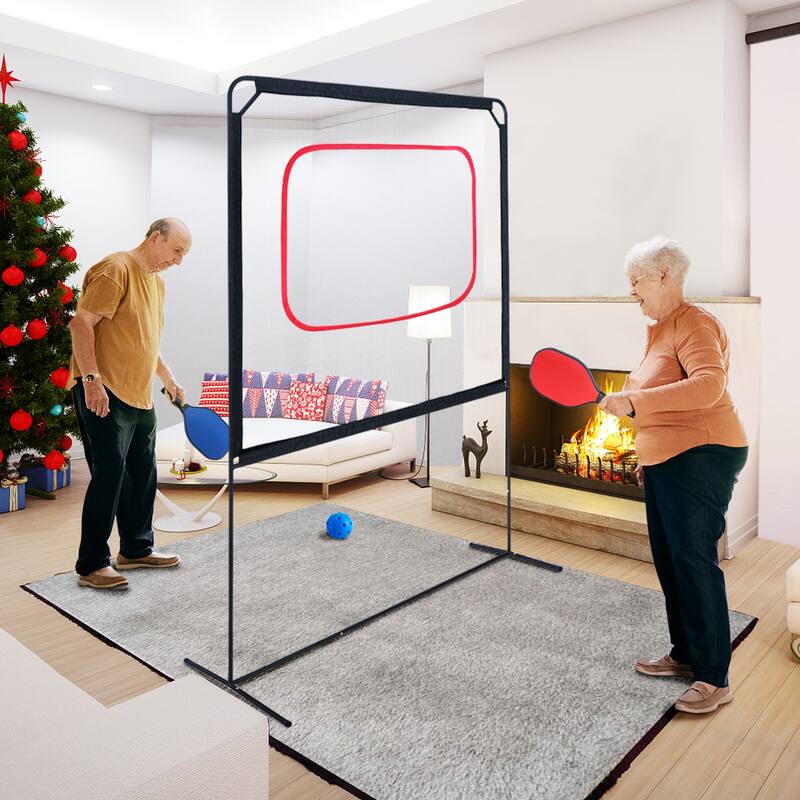 Portable Pickleball with Net, Racket Game, Fun Games for Family