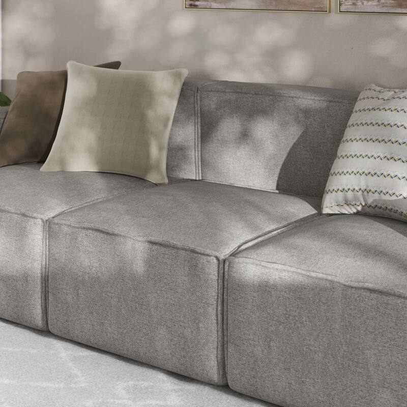 Contemporary Modular Sectional Sofa Armless Middle Chair