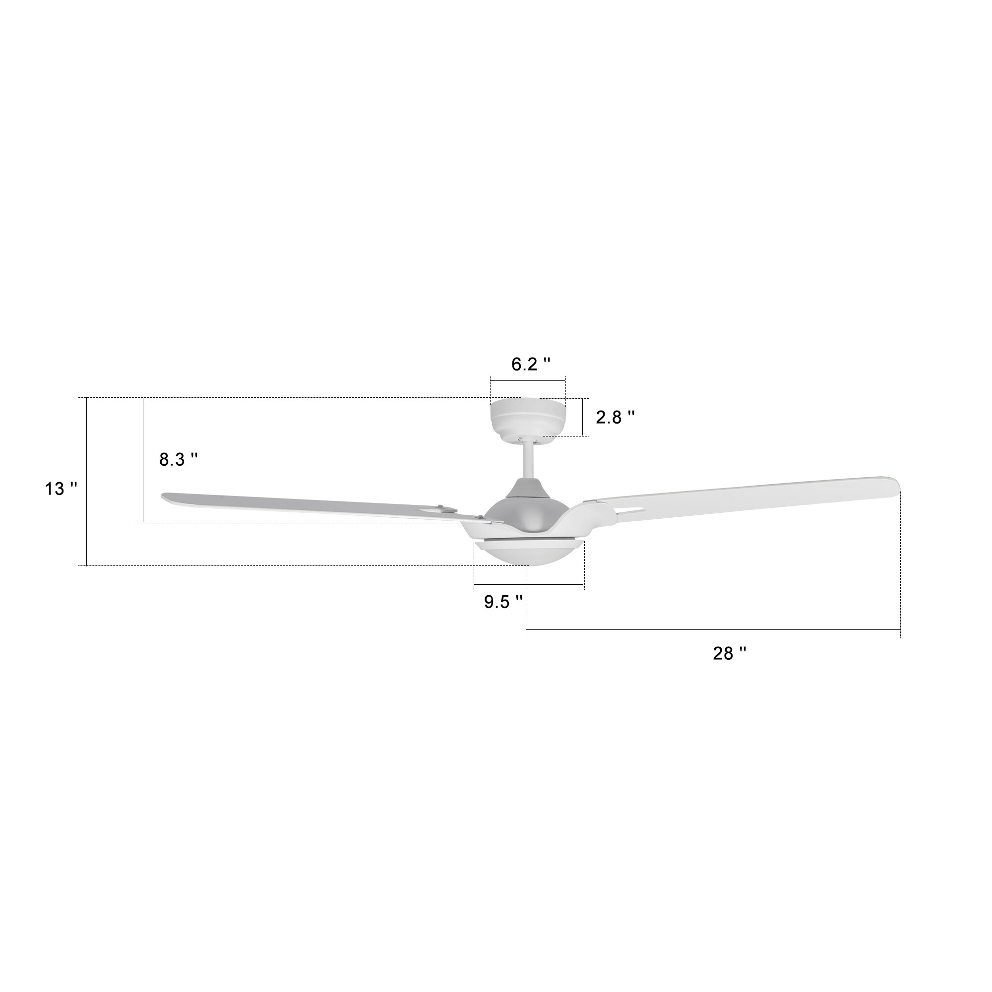 ceiling fan works with google home