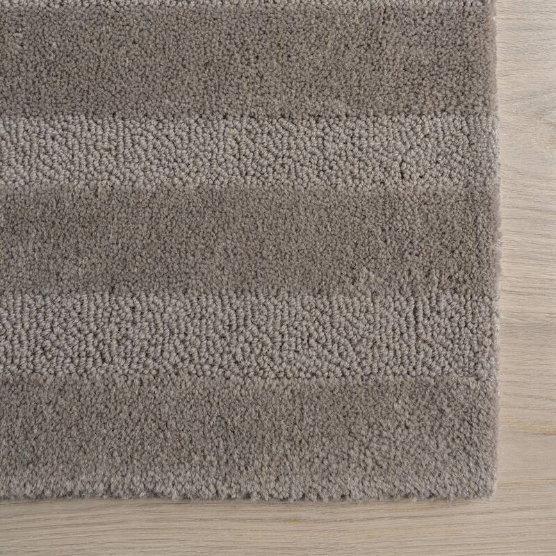 Vestry Striped Wool Area Rug
