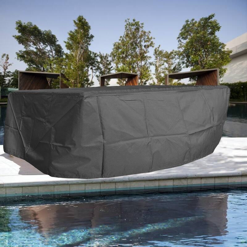 Outdoor Patio Furniture Waterproof Covers for Dining Set and Sofa Set - Grey