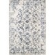 preview thumbnail 4 of 16, nuLOOM Blue Vintage Floral Vines Area Rug