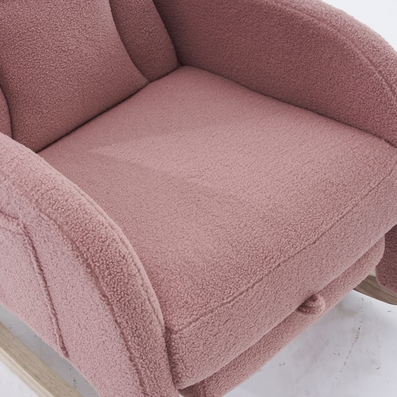 Teddy Rocking Chair With Adjustable Footrest