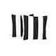 Option Black/White Stripe