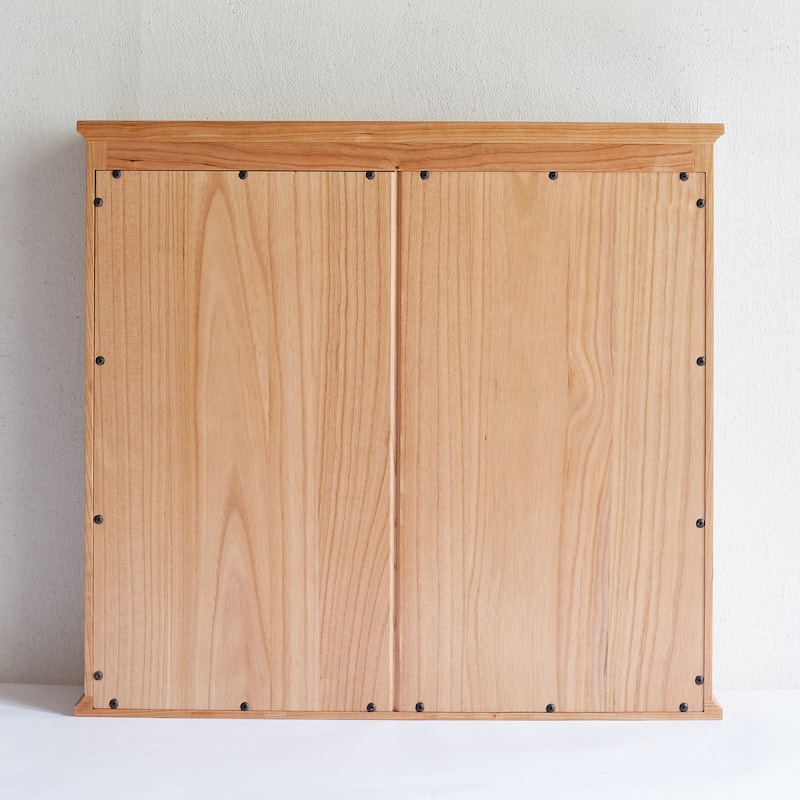 GDFStudio - Marcellus One-Piece Cherry Solid Wood Rack with Timeless European Charm