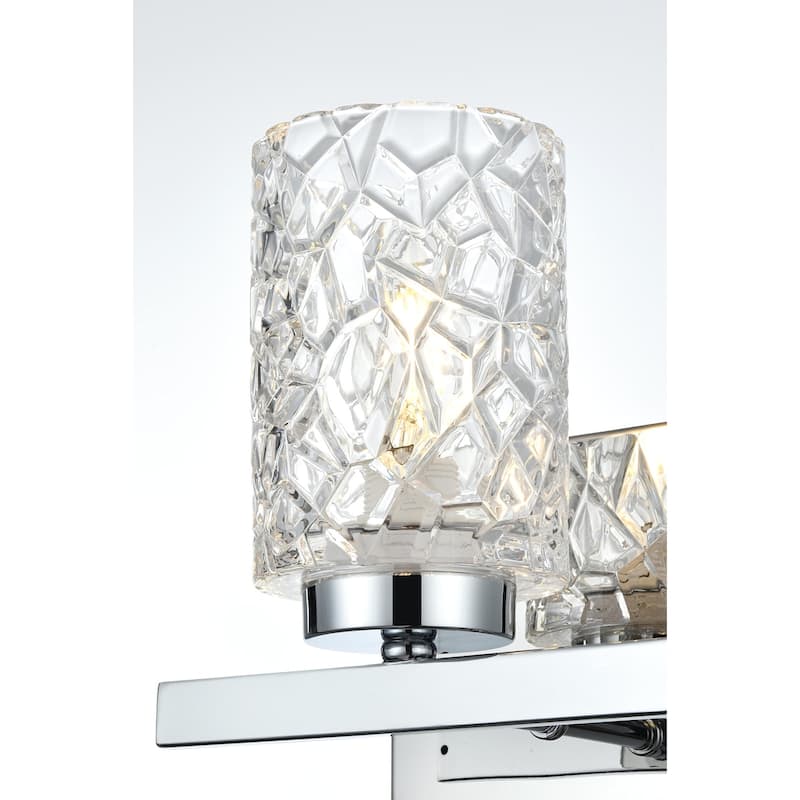Elegant Lighting LD7025W7 Cassie 8" Tall Bathroom Sconce