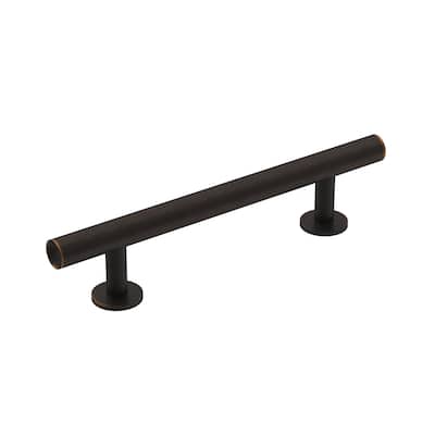 Radius 3-3/4 in (96 mm) Center-to-Center Oil Rubbed Bronze Cabinet Pull - 3.75