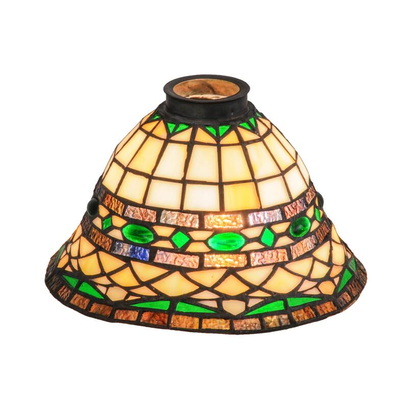 8 In. Wide Tiffany Roman Shade