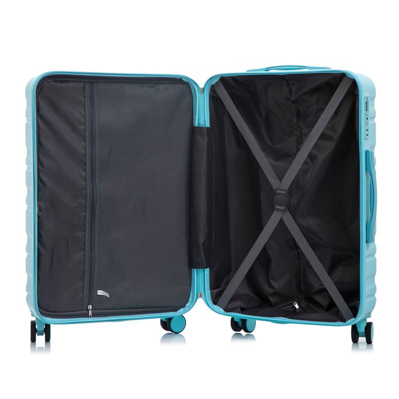 Luggage Sets 3 Piece Suitcases with Wheels, Suitcase Set ABS Hard Case Luggage with TSA Combination Lock, for Men and Women