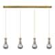 Option Brushed Brass / Light Smoke
