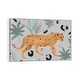 preview thumbnail 8 of 10, iCanvas "Walking Cheetah I " by Isabelle Z Framed White - 18x26