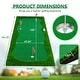 preview thumbnail 2 of 16, Golf Putting Green, Large Professional Golf Training Mat, Artificial Grass Turf,Golf Turf Mat with 3 Flags
