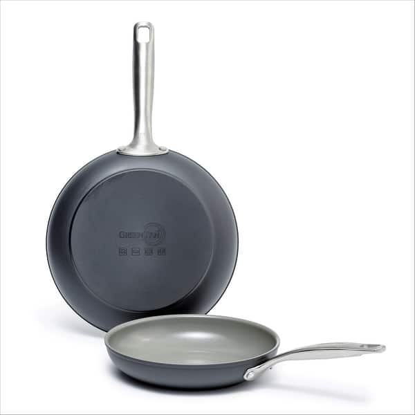 Shop Greenpan Chatham Open Frypan Set 8 Inch 10 Inch Overstock 31441330