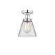 Option Clear / Polished Chrome