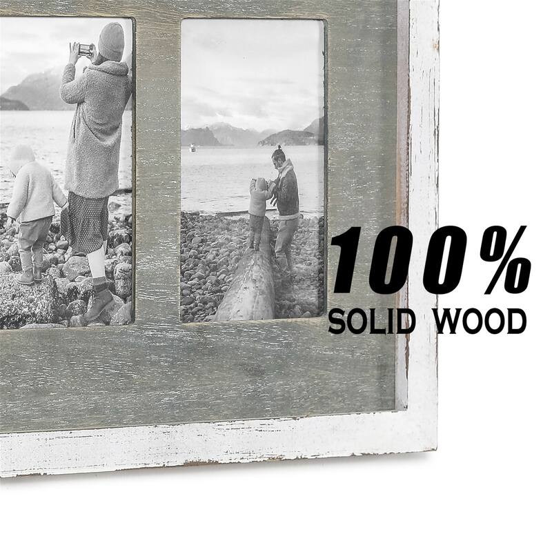 Adeco Wood Wall Photo Frame