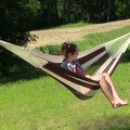 preview thumbnail 20 of 20, Sunnydaze Mayan Outdoor Hammock - Family Size - Handwove