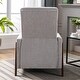 preview thumbnail 8 of 7, Multfhctional Linen Recliner Chair Adjust Home Theater Seating