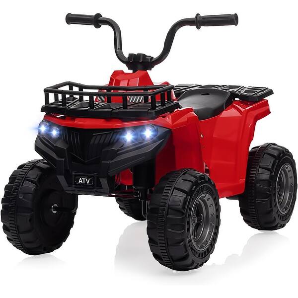 slide 2 of 7, Kids Ride On ATV w/Remote Control 2 Speeds Red