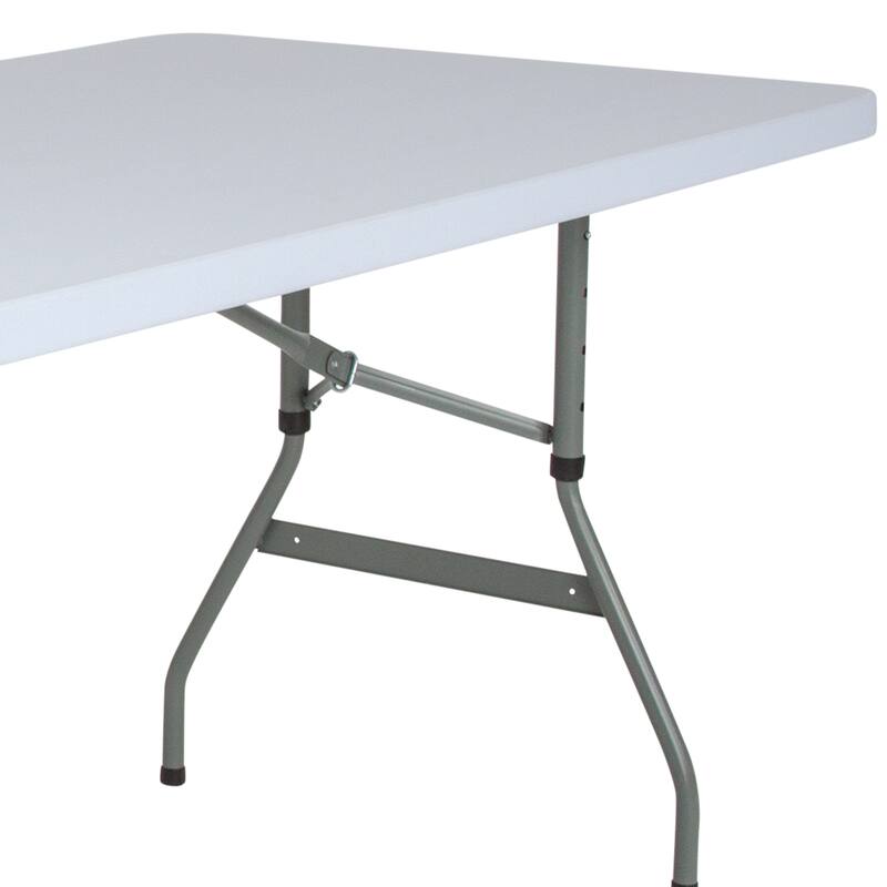 4.93-Foot Height Adjustable Plastic Folding Table - Activity Table