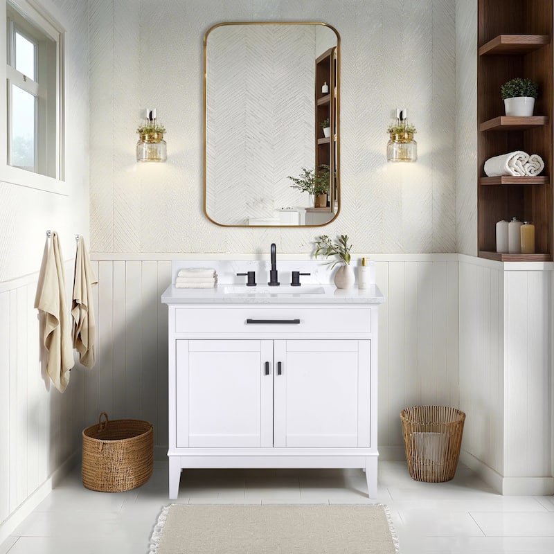 Avanity MADISON-VS37-E Madison 36" Free Standing Single Basin Vanity
