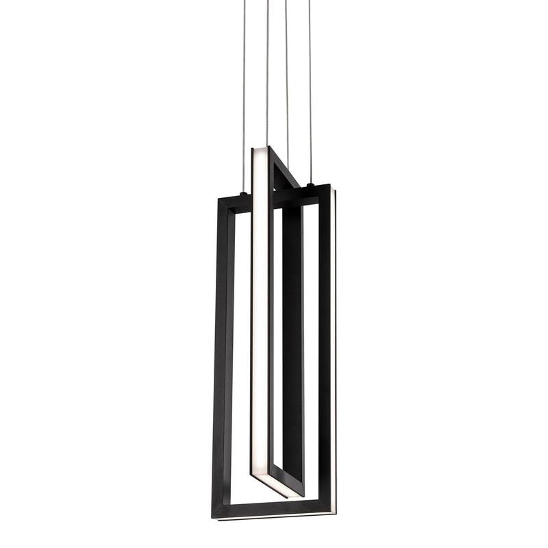 AFX Cole LED Pendant - Small 6 inch - Black