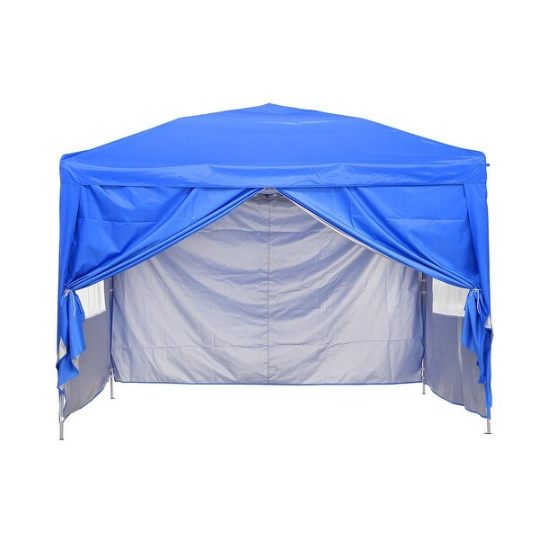 3*3m blue finish Flat top outdoor tent 