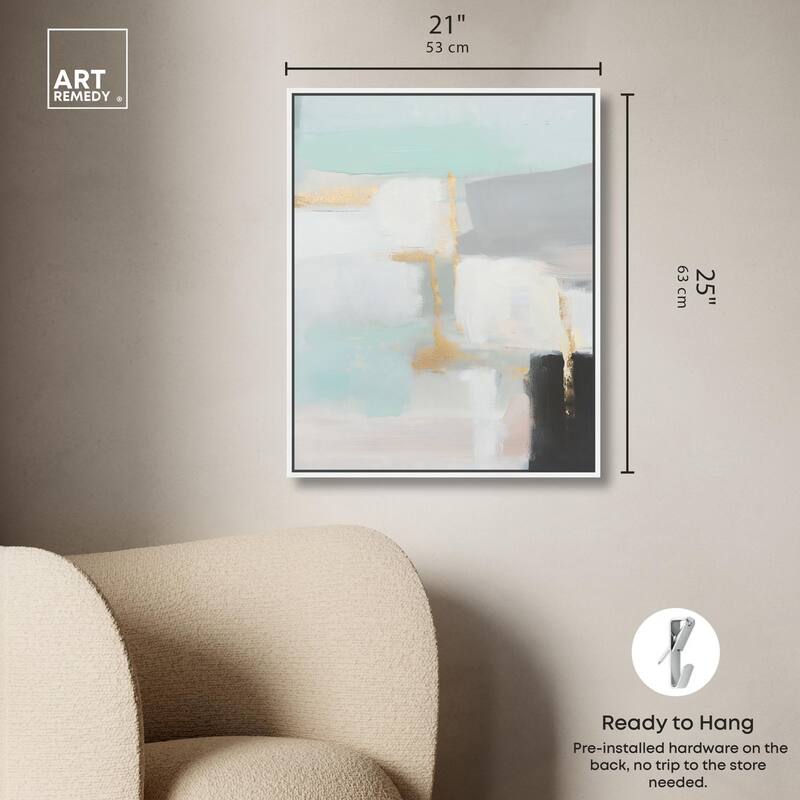 Pale Radiance II Canvas by Art Remedy