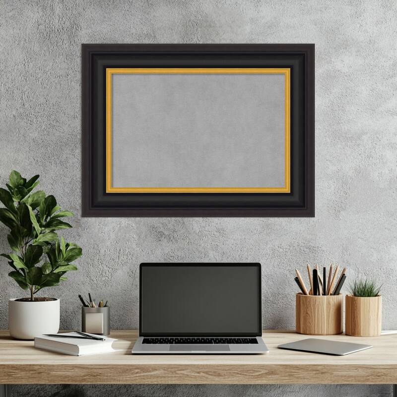 Amanti Art Sierra Black Brown Framed