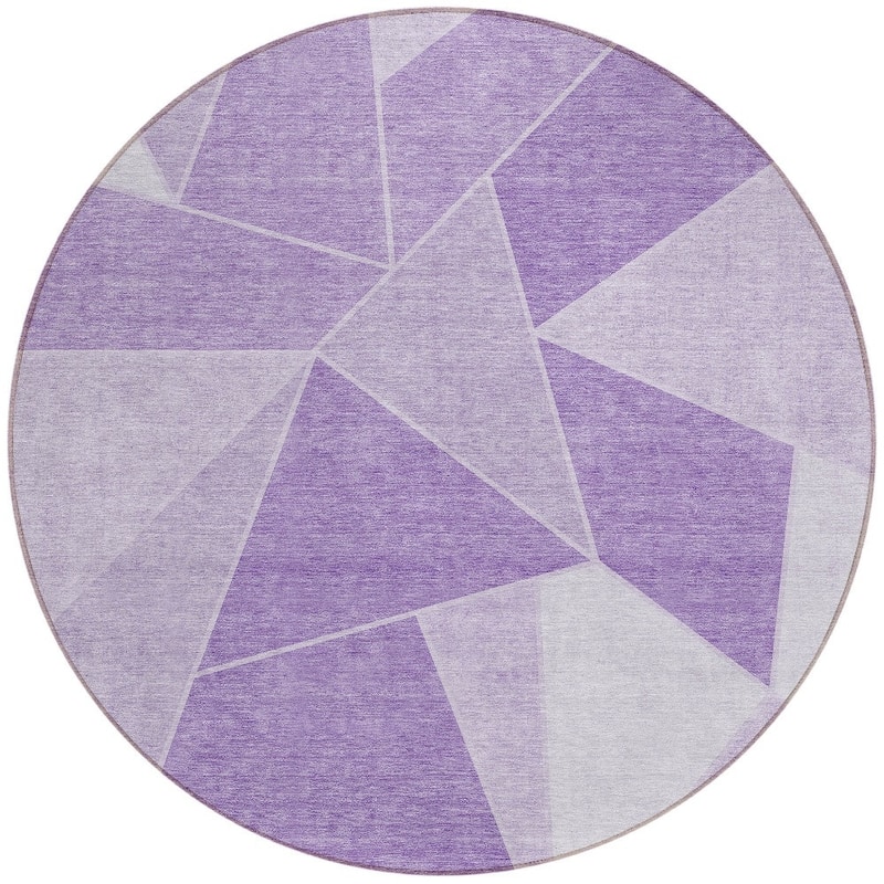 HomeRoots Geometric Transitional Rectangle Outdoor Rug