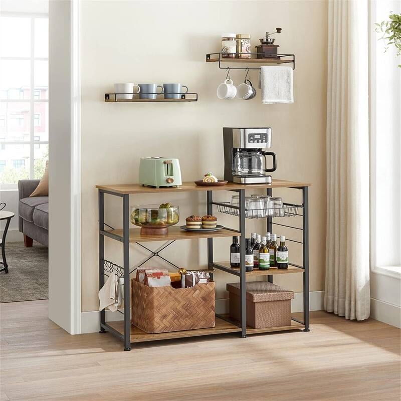 Baker's Rack - 15.7"D x 35.4"W x 33"H