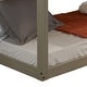 preview thumbnail 13 of 12, Rustic Twin Over Twin Bunk Bed with Built-in Ladder ,Guardrails