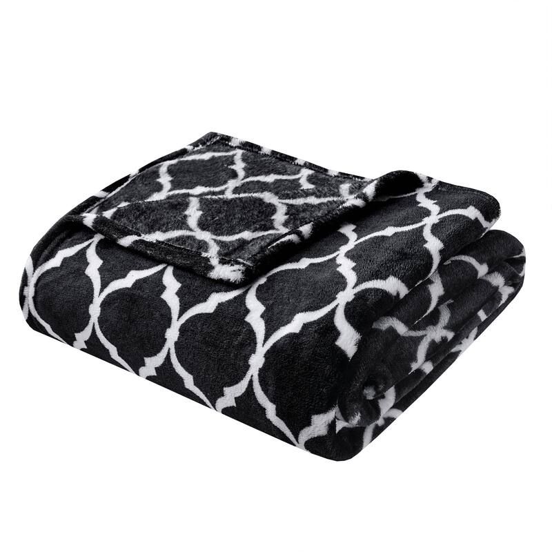 Madison Park Ogee Oversized Throw
